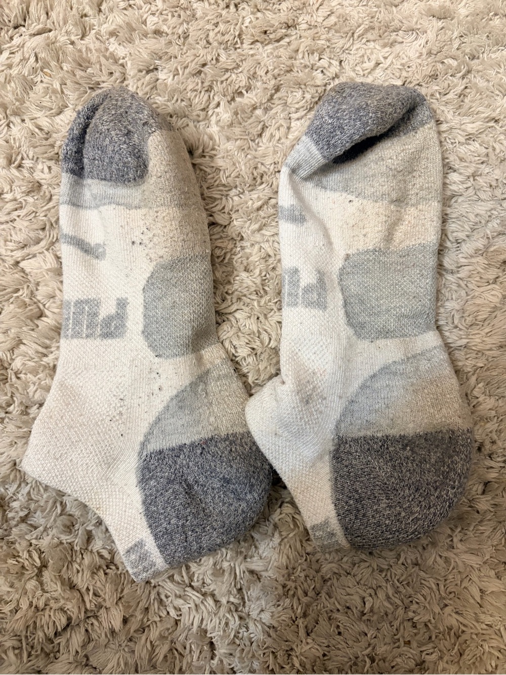 Well worn socks